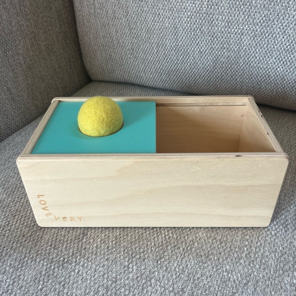 Lovevery Sliding Top Box From The Thinker Play Kit